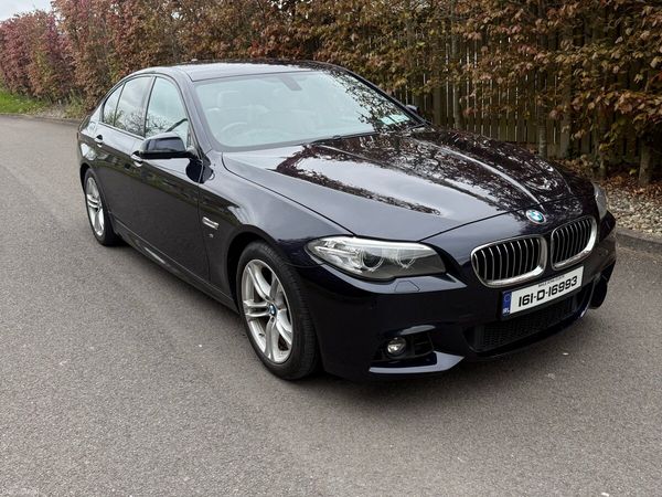 BMW 5-Series Saloon, Diesel, 2016, Black