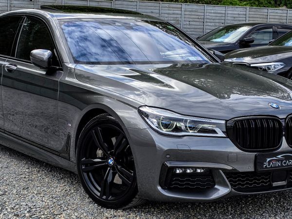 BMW 7-Series Saloon, Petrol Plug-in Hybrid, 2019, Grey