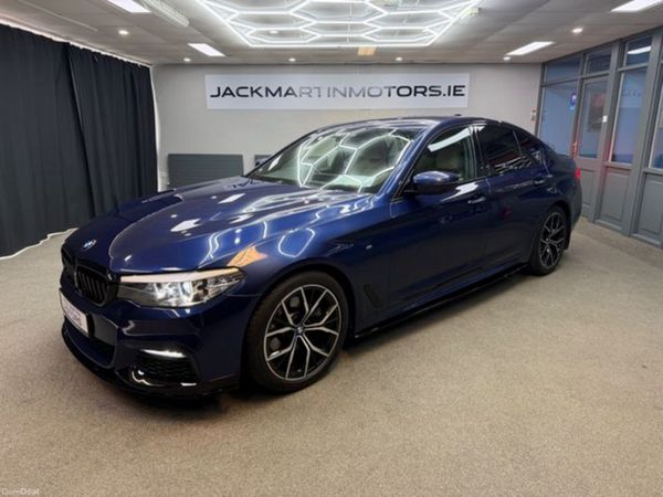 BMW 5-Series Saloon, Diesel, 2019, Blue