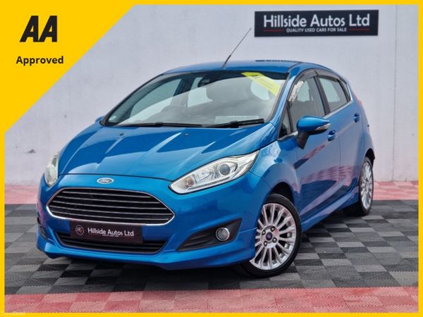 Ford Fiesta Hatchback, Petrol, 2015, Blue