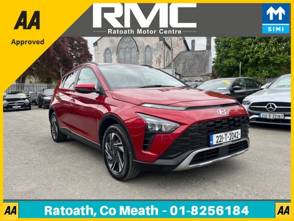 Hyundai Bayon Hatchback, Petrol, 2022, Red