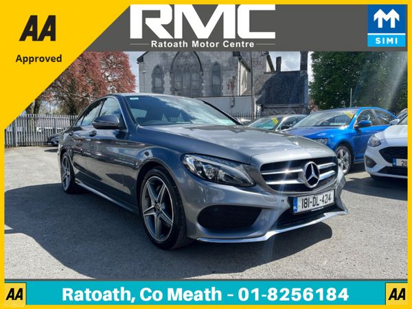 Mercedes-Benz C-Class Saloon, Diesel, 2018, Grey
