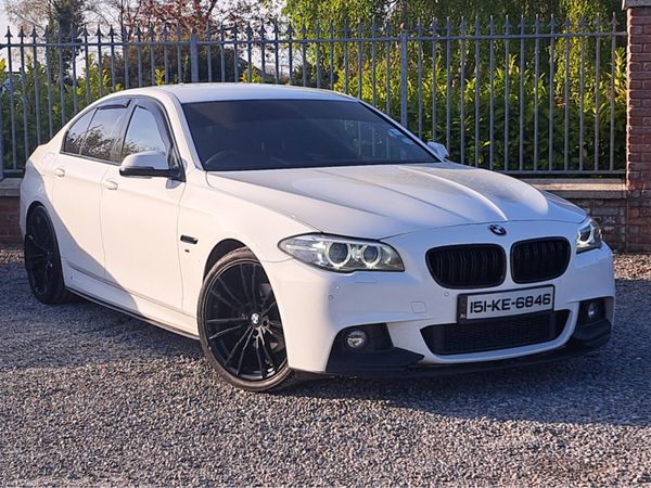 BMW 5-Series Saloon, Diesel, 2015, White
