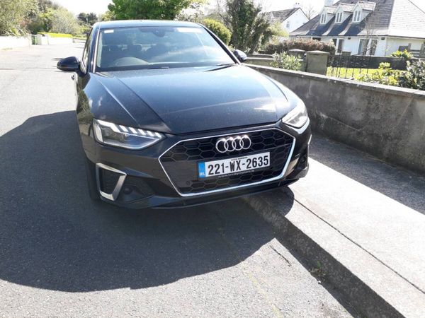 Audi A4 Saloon, Diesel, 2022, Black