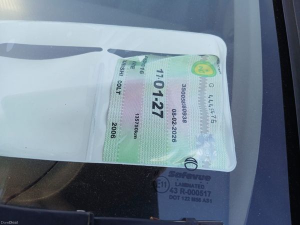 Mitsubishi Colt Hatchback, Petrol, 2006, Blue