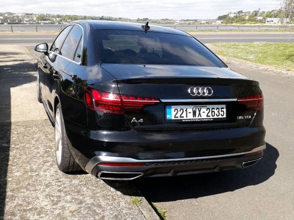 Audi A4 Saloon, Diesel, 2022, Black