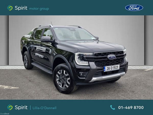 Ford Ranger MPV, Petrol Plug-in Hybrid, 2026, Black