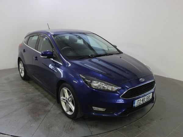 Ford Focus Hatchback, Petrol, 2017, Blue