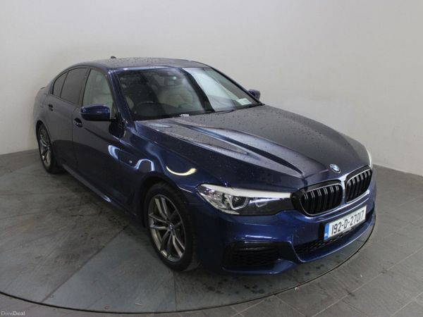 BMW 5-Series Saloon, Diesel, 2019, Blue