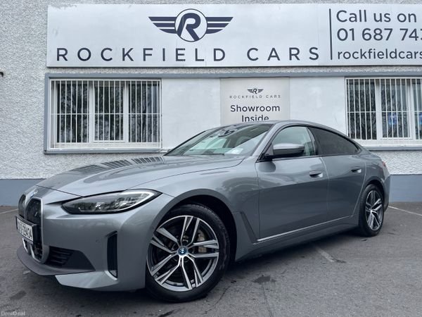 BMW i4 Saloon, Electric, 2022, Grey