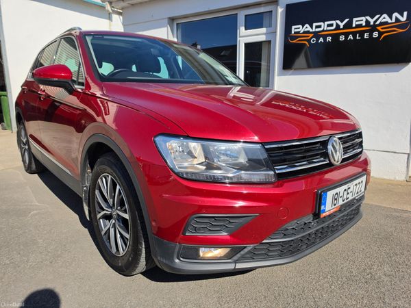 Volkswagen Tiguan SUV, Diesel, 2018, Red