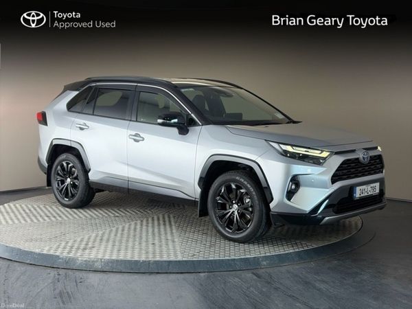 Toyota RAV4 SUV, Petrol Hybrid, 2024, Silver