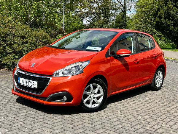Peugeot 208 Hatchback, Petrol, 2016, Orange
