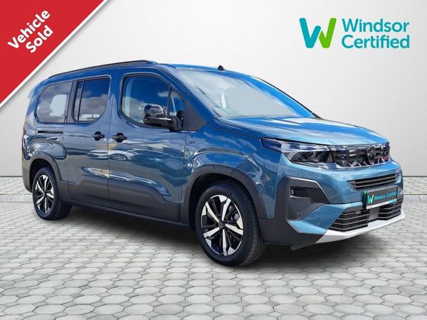 Peugeot Rifter MPV, Electric, 2025, Blue