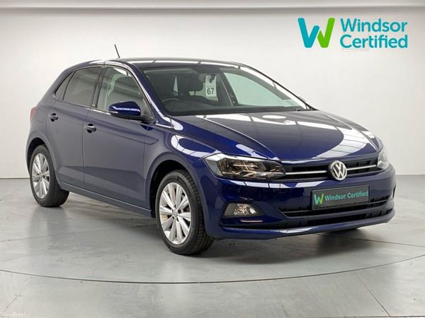 Volkswagen Polo Hatchback, Petrol, 2021, Blue