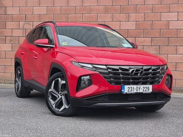 Hyundai Tucson SUV, Petrol Hybrid, 2023, Red