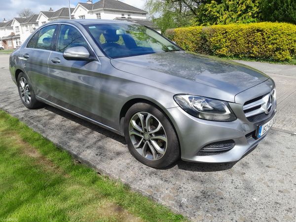Mercedes-Benz C-Class Saloon, Diesel, 2015, Silver