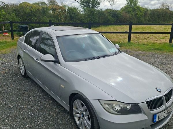 BMW 3-Series Saloon, Petrol, 2005, Silver