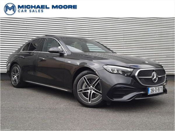 Mercedes-Benz E-Class Saloon, Diesel Plug-in Hybrid, 2026, Grey