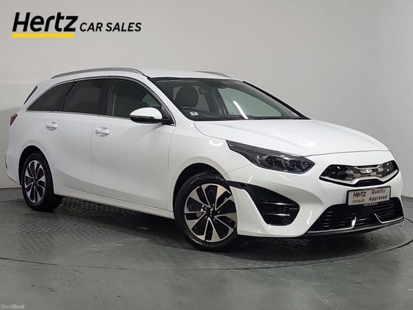 Kia Ceed Estate, Petrol Plug-in Hybrid, 2024, White
