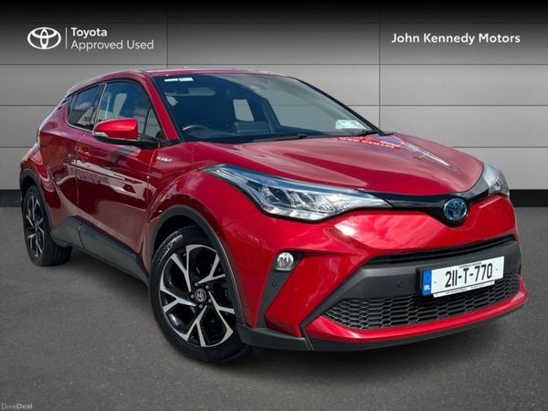 Toyota C-HR SUV, Petrol Hybrid, 2021, Red
