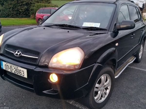 Hyundai Tucson SUV, Diesel, 2007, Black