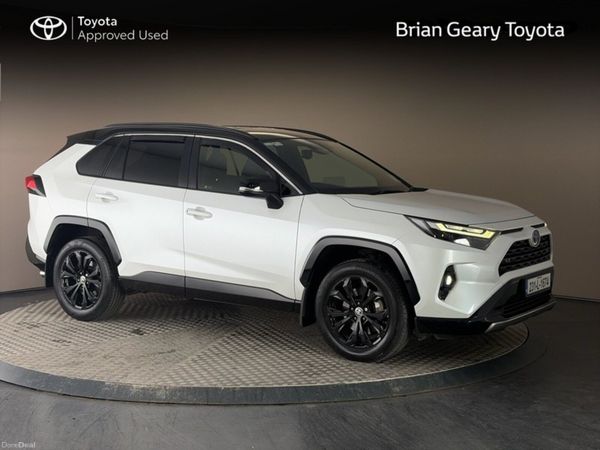Toyota RAV4 SUV, Petrol Hybrid, 2023, White