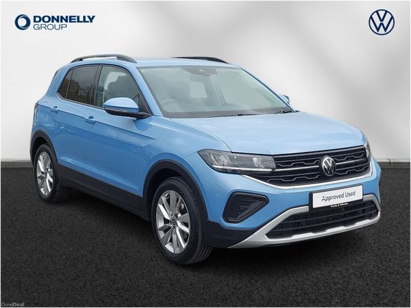 Volkswagen T-Cross Estate, Petrol, 2024, Blue