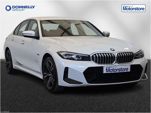 BMW 3-Series Saloon, Petrol Hybrid, 2022, White
