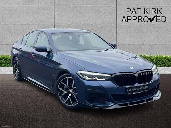 BMW 5-Series Saloon, Diesel, 2023, Blue