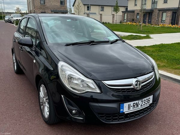 Vauxhall Corsa Hatchback, Petrol, 2011, Black