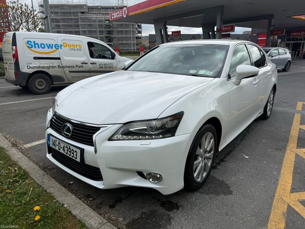 Lexus GS Saloon, Petrol Hybrid, 2014, White