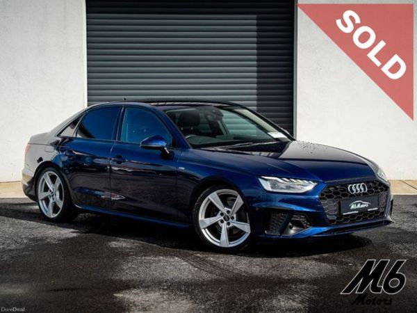 Audi A4 Saloon, Diesel, 2020, Blue