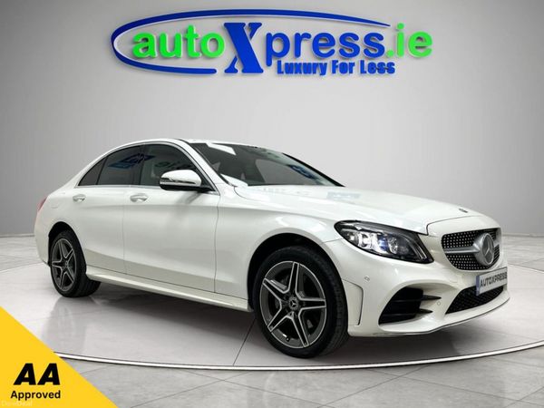 Mercedes-Benz C-Class Saloon, Petrol, 2018, White