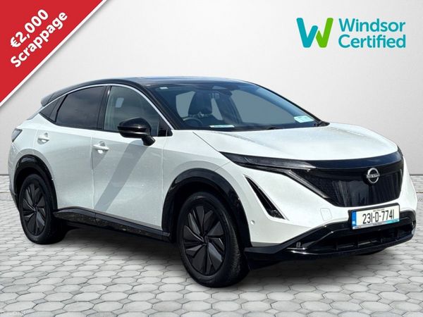Nissan Ariya MPV, Electric, 2023, White