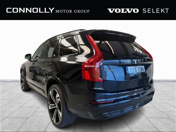 Volvo XC90 SUV, Petrol Plug-in Hybrid, 2022, Black