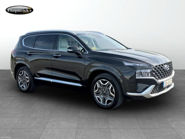 Hyundai Santa Fe SUV, Petrol Plug-in Hybrid, 2022, Black