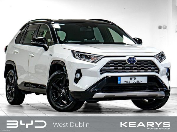 Toyota RAV4 SUV, Petrol Hybrid, 2020, White