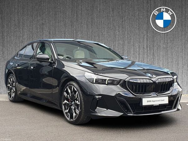 BMW 5-Series Saloon, Petrol Plug-in Hybrid, 2026, Black