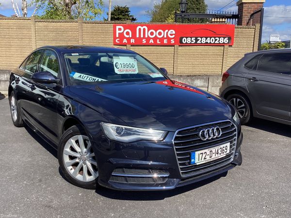 Audi A6 Saloon, Diesel, 2017, Blue