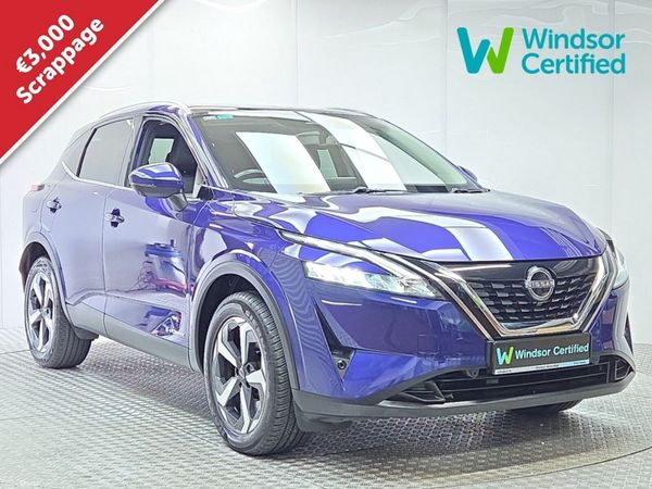 Nissan Qashqai MPV, Petrol Hybrid, 2023, Blue