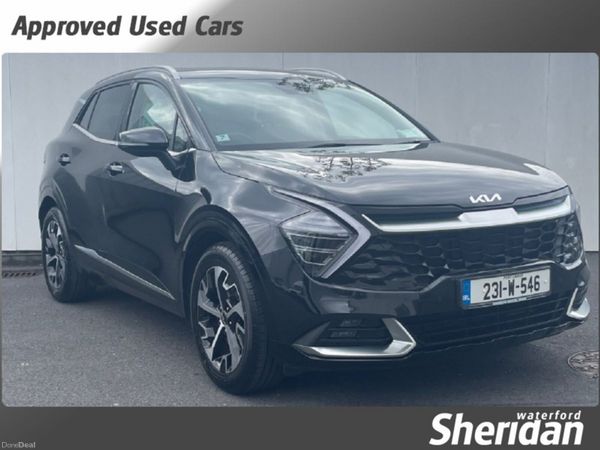 Kia Sportage SUV, Diesel Hybrid, 2023, Black