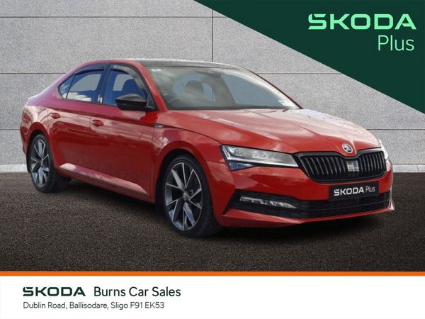 Skoda Superb Saloon, Diesel, 2024, Red