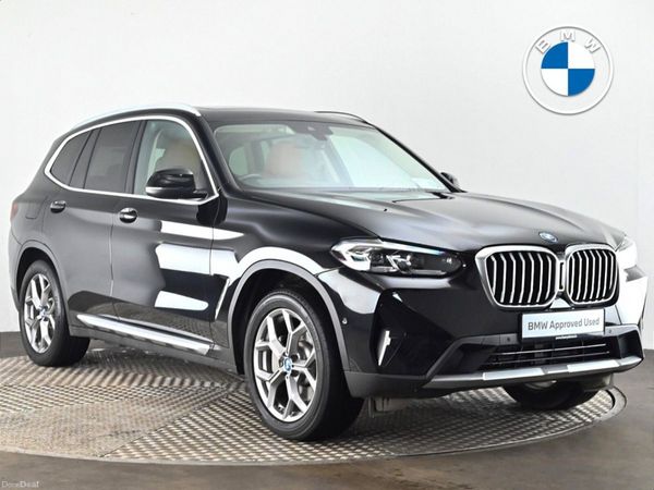 BMW X3 SUV, Petrol Plug-in Hybrid, 2023, Black