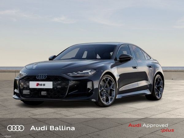 Audi RS5 Saloon, Petrol Plug-in Hybrid, 2026, Grey