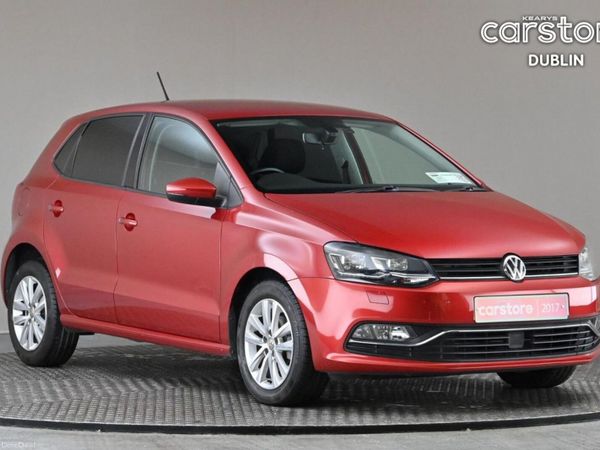 Volkswagen Polo Hatchback, Petrol, 2017, Red
