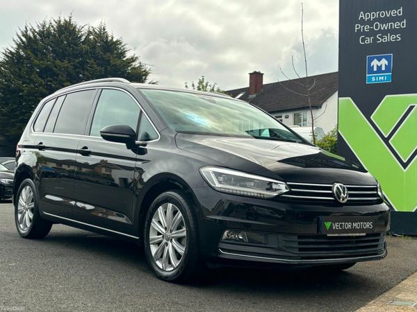 Volkswagen Touran MPV, Diesel, 2018, Black
