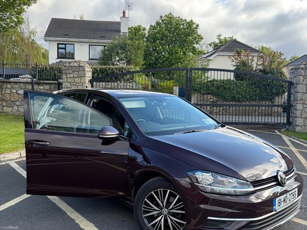 Volkswagen Golf Hatchback, Diesel, 2018, Black