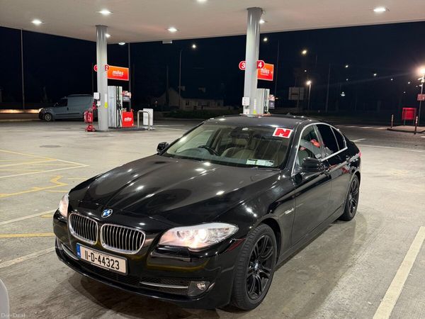 BMW 5-Series Saloon, Diesel, 2011, Black