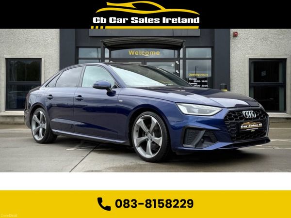 Audi A4 Saloon, Diesel, 2021, Blue